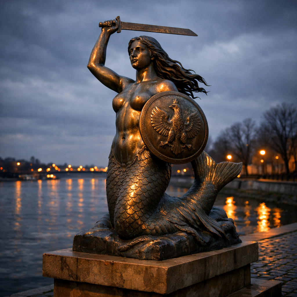 Syrenka, a spirit being in Slavic mythology